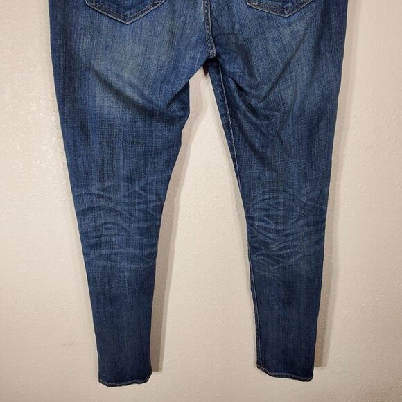 Polo Ralph Lauren Tompkins Skinny Fit Womens Size 30 Blue Denim Jeans 32x29 - Picture 9 of 14